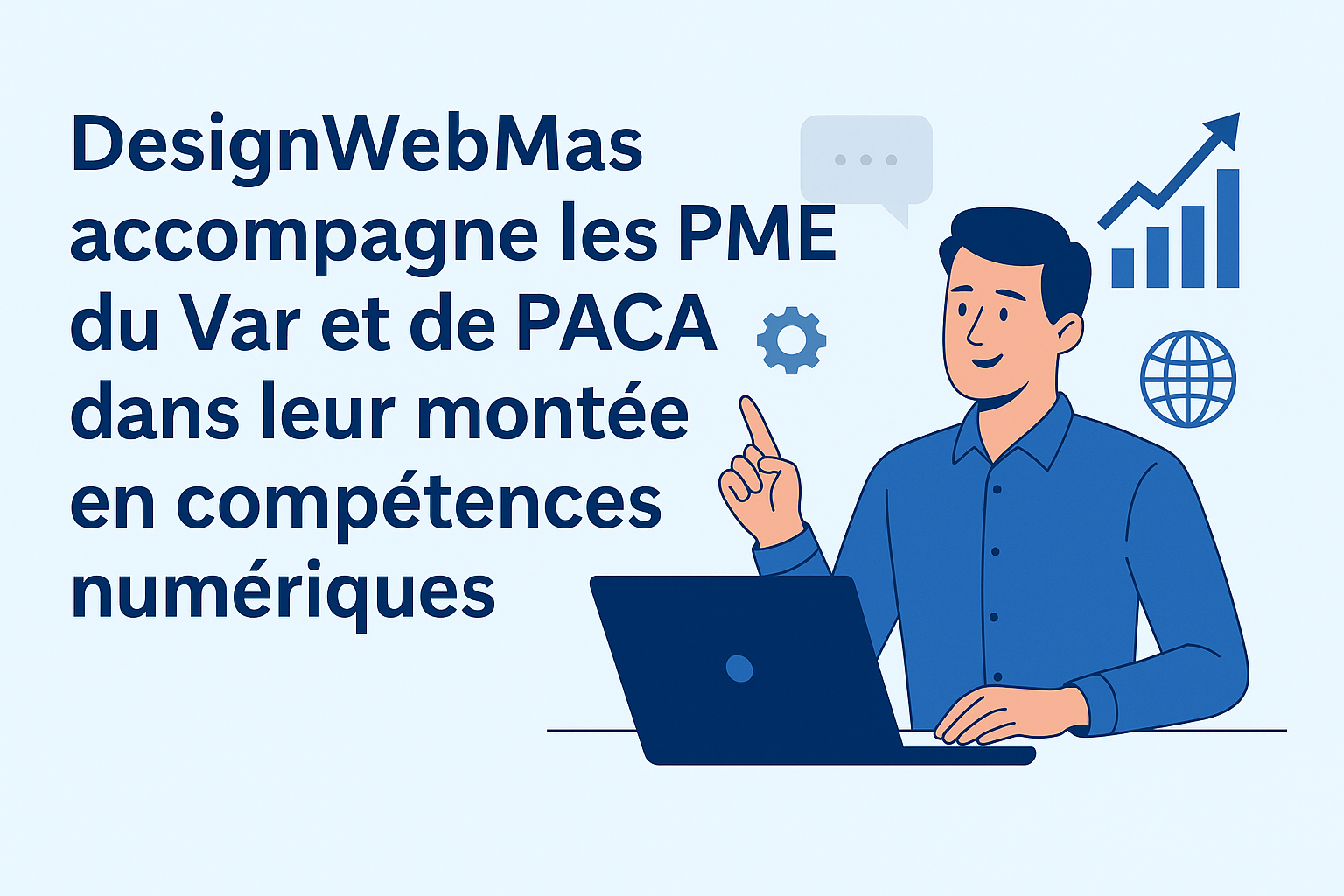 Transformation numérique avec DesignWebMas à Hyères, (PACA)