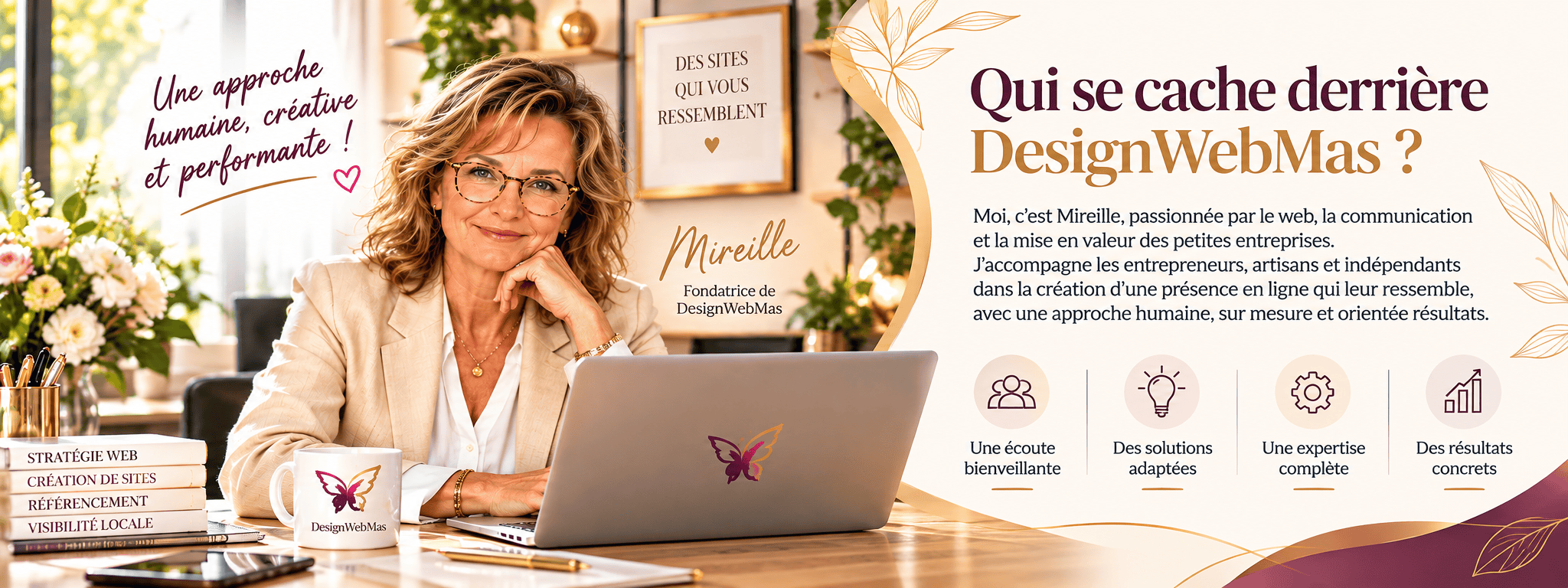 DesignWebMas, création de sites web professionnels à Hyères dans le Var pour entreprises, artisans et indépendants.